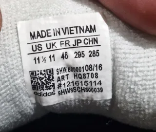 Adidas Campus Negras Talla 45