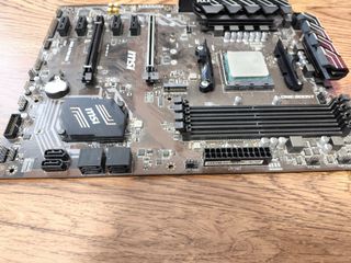 Placa MSI B450-A PRO MAX + AMD 3000G + disipador