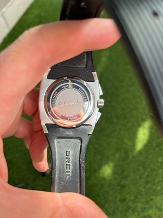 Reloj Breil Cronógrafo Plata y Negro