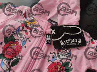 Felpa bambina con stampa tattoo