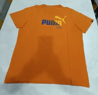 Camiseta Puma Naranja Logo 1948
