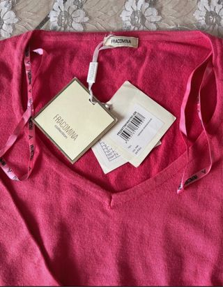 Fracomina Maglia Rosa maniche 3/4 Nuova