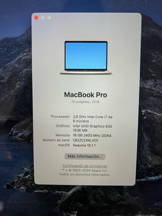 MacBook Pro 15 2019