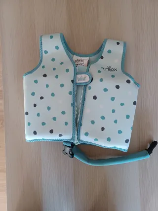 Chaleco flotador infantil lunares