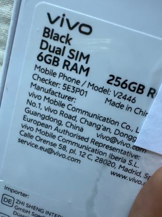 Telefono cellulare Vivo Y29s 5G nero 