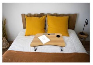 Mesa Plegable De Madera Para Ordenador Portatil