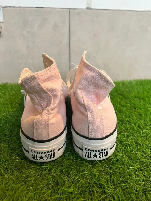 Botas Converse Rosa Talla 36 Plataforma