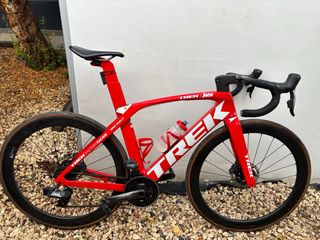 Bicicleta Carretera Trek madone SLR 7 roja