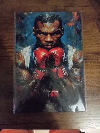 Arte Cuadro Boxeo Mike Tyson