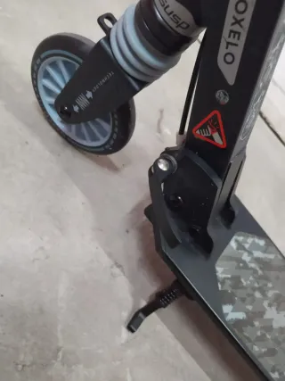 Patinete Oxelo MID5 Gris Niños entre 6 y 9 años