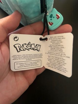 Astuccio Pokémon Bulbasaur Peluche