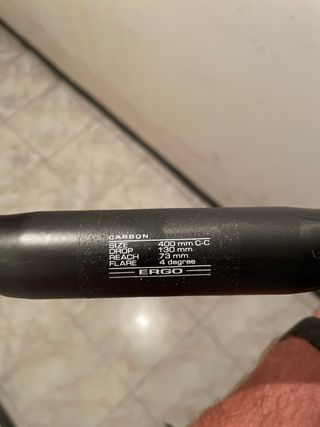 Manillar Pro PLT Carbon Ergonómico