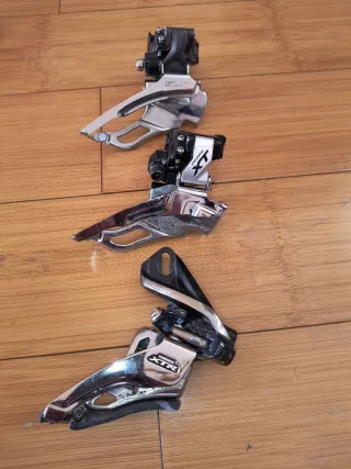 Desviadores de plato Shimano varios
Slx    Xt. XTR