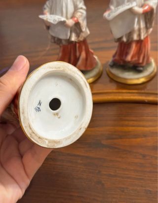 Gruppo statuine Capodimonte bambini coro