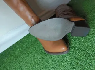 Stivali texani pelle Russell & Bromley cuoio