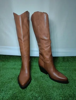 Stivali texani pelle Russell & Bromley cuoio
