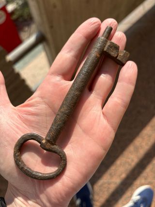 Chiave antica in ferro