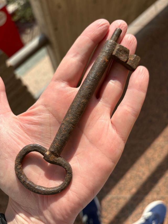 Chiave antica in ferro