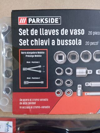 Carracas y vasos Parkside - 22 piezas