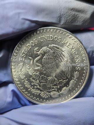 Moneda Plata Libertad 1oz México 1985