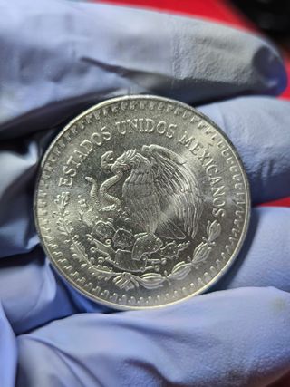 Moneda Plata Libertad 1oz México 1985