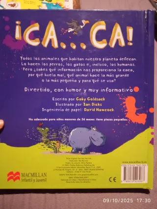 Ca ... Ca ¡Puede que huela fatal, pero da infor...