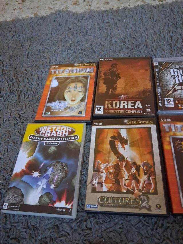 Colección Juegos PC CD-ROM (Estrategia)