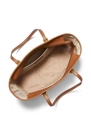 Bolso Michael Kors Jet Set Grande Marrón