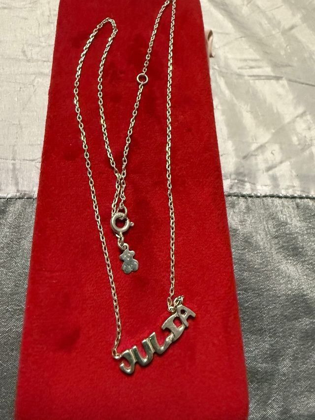Gargantilla Tous Plata Nombre JULIA