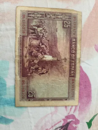 Billete 25 Pesetas 1928 España