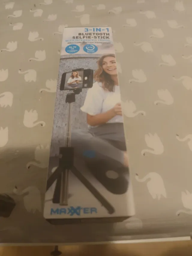 MAXXTER Palo Selfie Bluetooth con Trípode Integrad