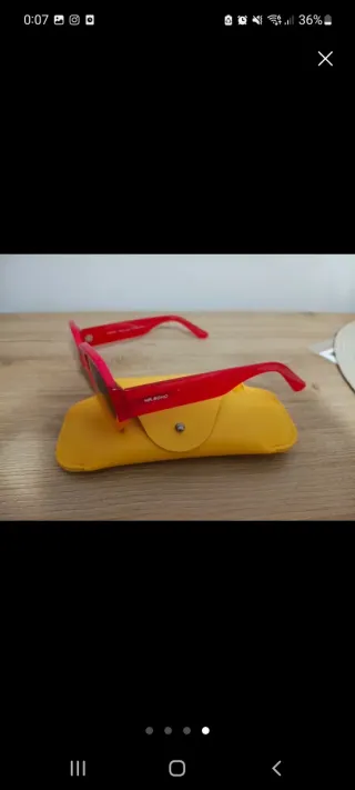 Gafas de sol MR.BOHO naranjas y rojas