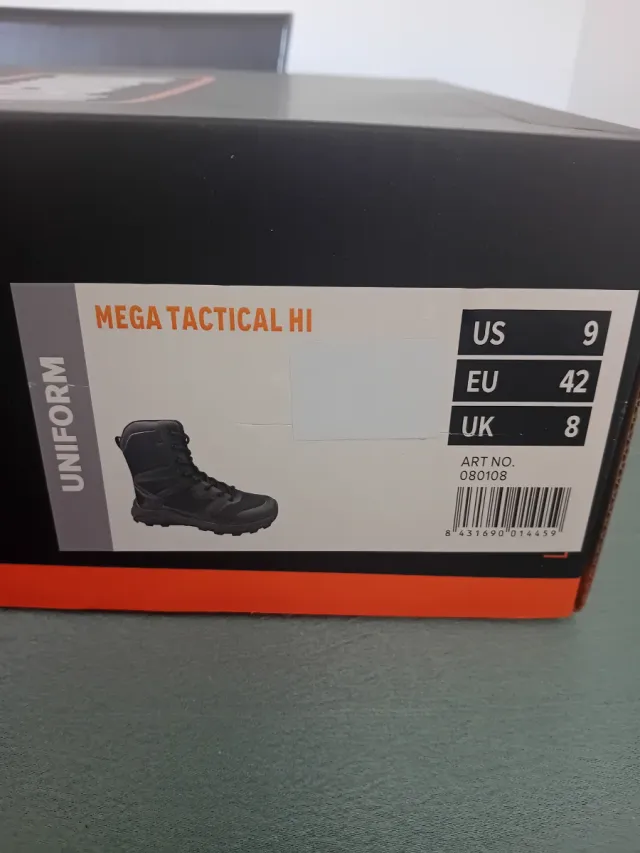 Botas Magnum Tácticas Hi Negras