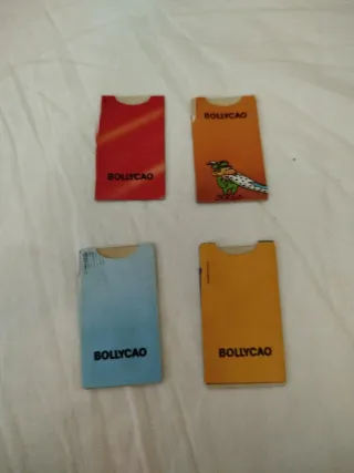 Lote 4 Cromos Bollycao Mensajes