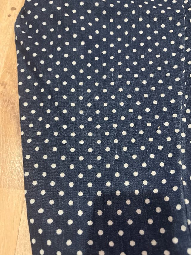 Vaqueros estampados niña