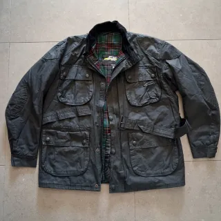 Abrigo moto impermeable FXT vintage 1993