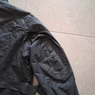 Abrigo moto impermeable FXT vintage 1993