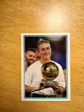 Cromo Alexia Putellas Balón de Oro