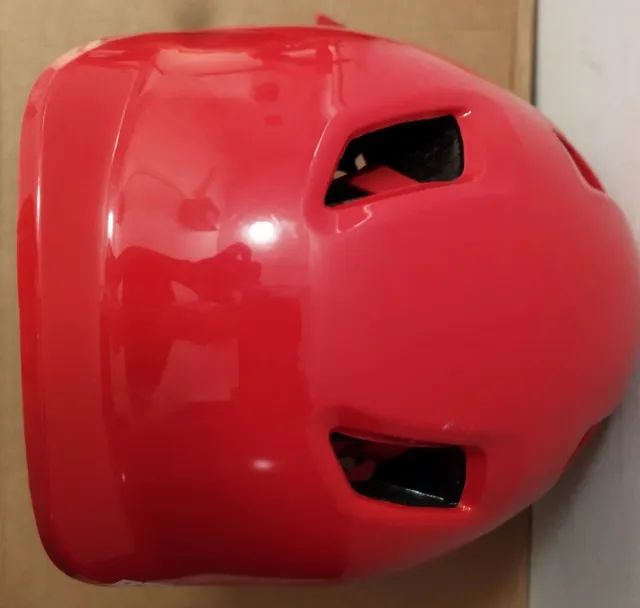 Casco bici infantil rojo 4-5 años