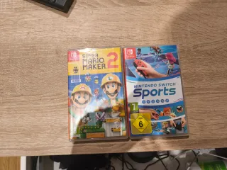 Nintendo Switch Sports & Super Mario Maker 2