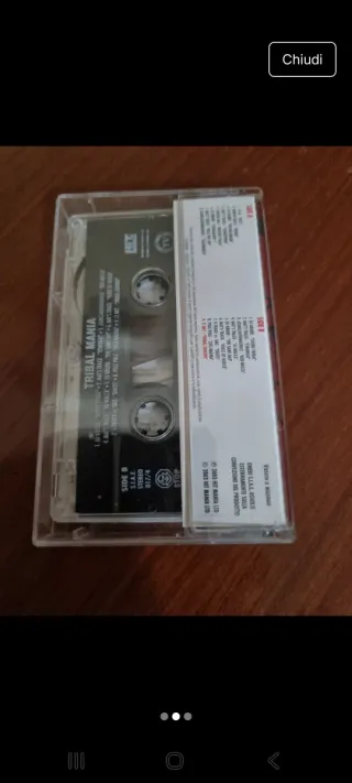 Musicassetta Tribal Mania Dance Electro