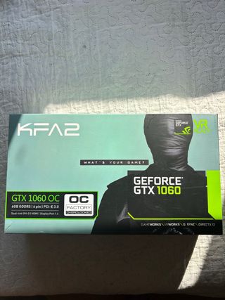 KFA2 GTX 1060 OC 6GB GDDR5 Tarjeta Gráfica