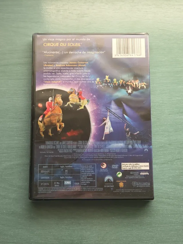 DVD Cirque Du Soleil Mundos Lejanos