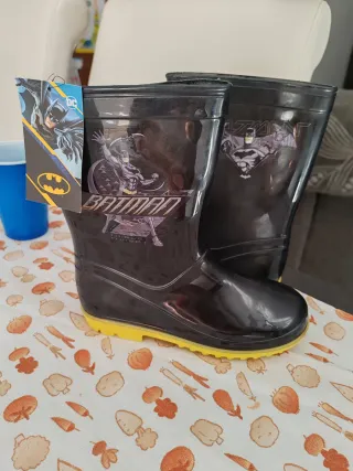 Botas de agua niño Batman