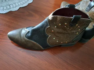 Botines Desigual Mujer Marrón y Negro