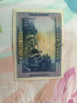 Billete 100 Pesetas España 1928