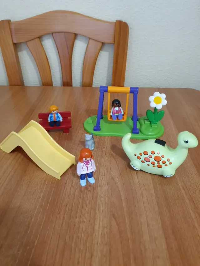 Playmobil Parque Infantil con Figuras