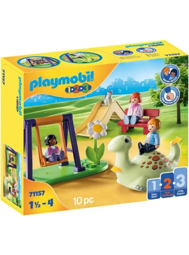 Playmobil Parque Infantil con Figuras