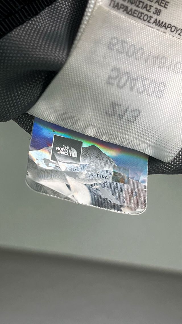 Bandolera The North Face amarilla y negra