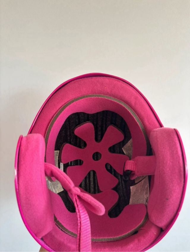 Casco de esquí rosa TIJUANA